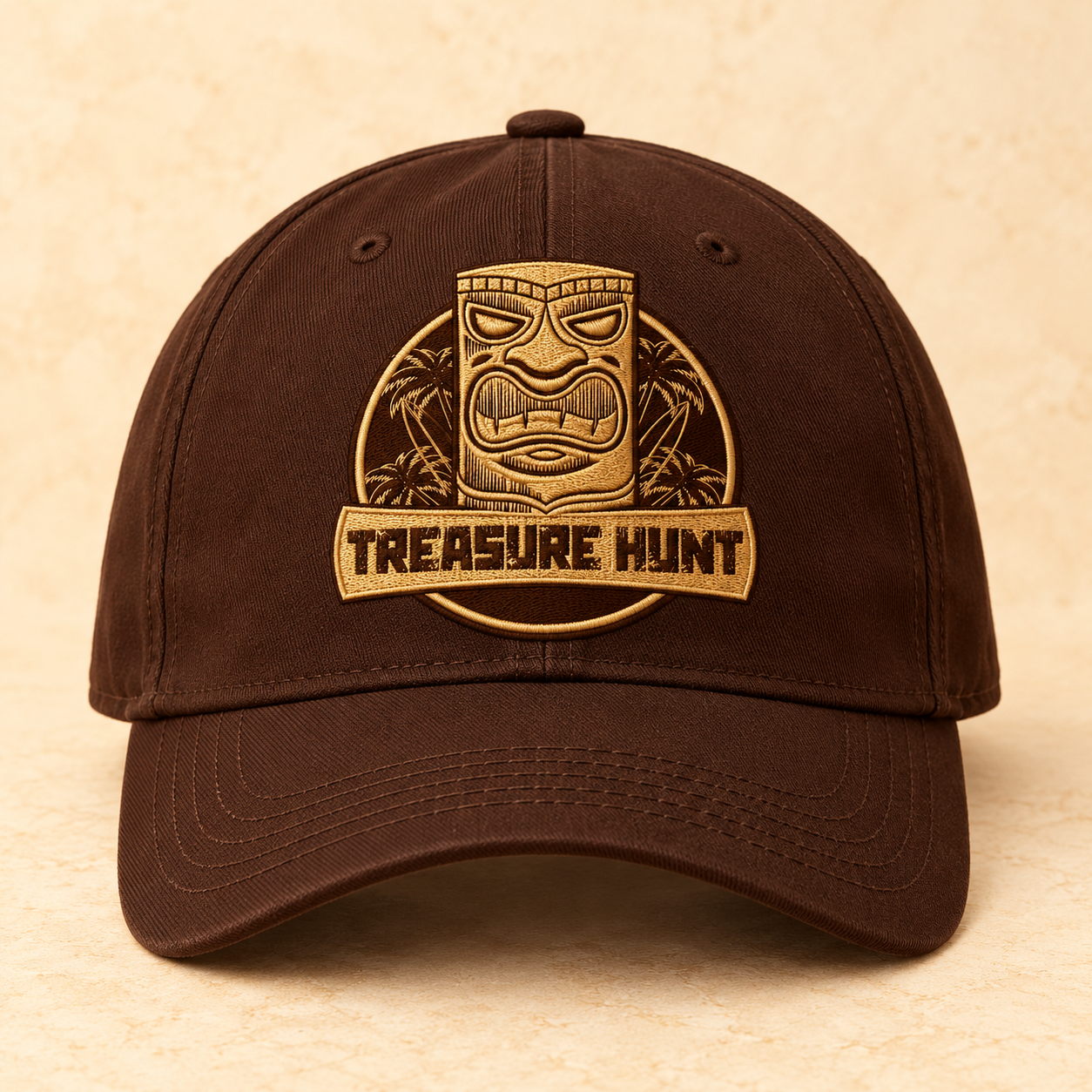 Cap — Treasure Hunt design mockup