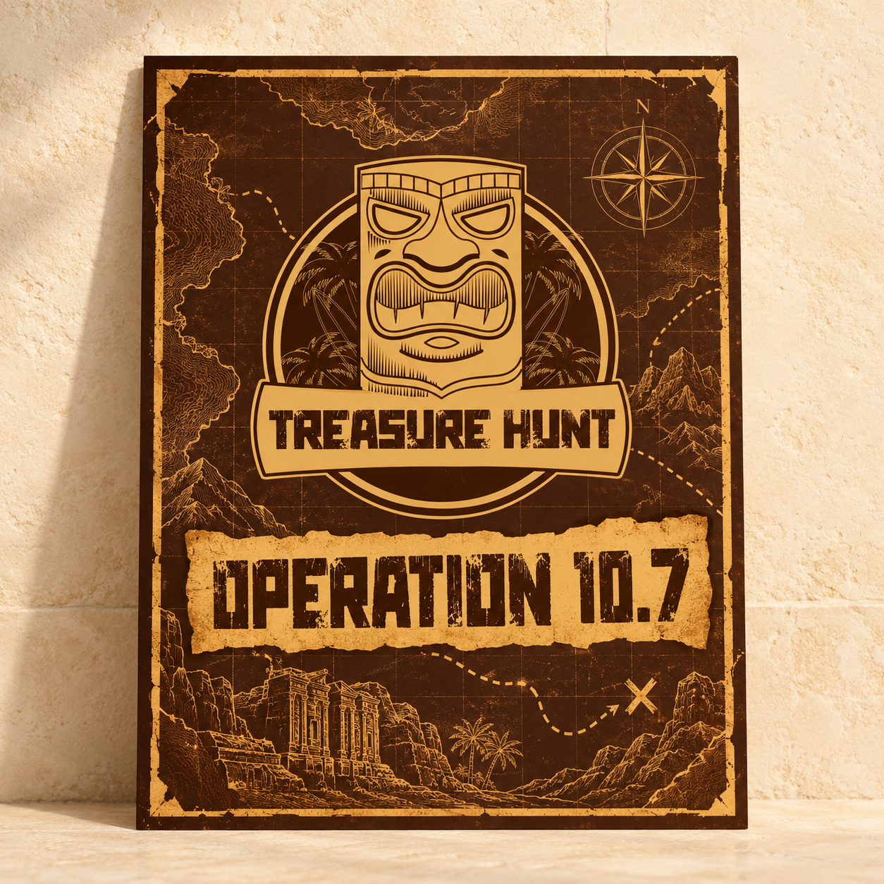 Treasure Hunt home design mockup